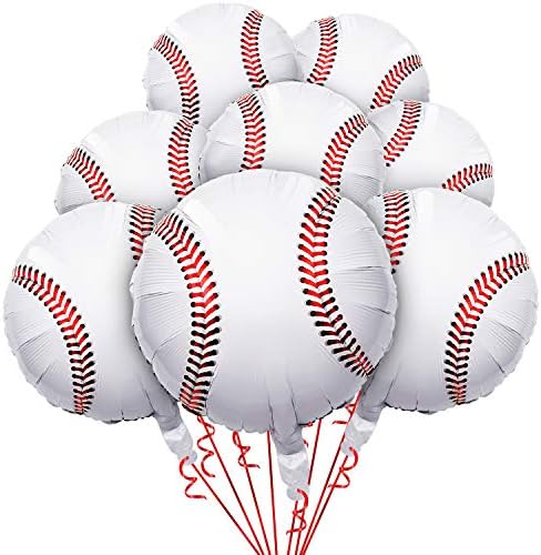 8 Бр. Бейзболни Балони, Бейзболни ръкавици, балони, 18 инча, Спортни Майларовые балони, Бейзболни Аксесоари за Тематични Партита, Украси за Летните дни, за раждане на ?
