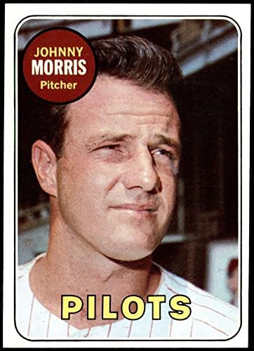 1969 Topps 111 Джон Морис Пилоти Сиатъл (Бейзболна картичка) Пилоти в Ню Йорк