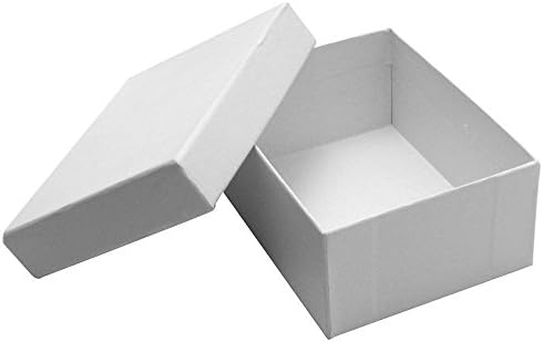 Кутии за бижута от Черно Кадифе за съхранение на витрини и оборудване - Опаковка от 12 броя