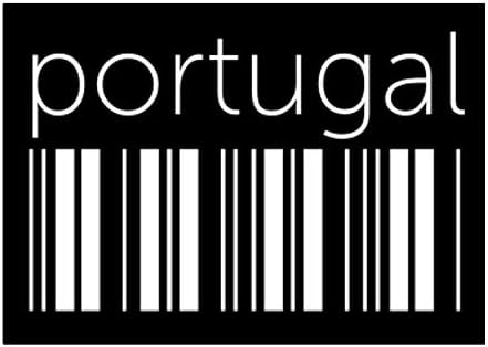 Teeburon Portugal Набор от стикери за долния баркод x4 6 х4