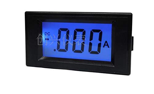 Цифров Амперметър AC50A Амперметър Amp Тестов Измерител Със Синя Подсветка LCD дисплей Панел