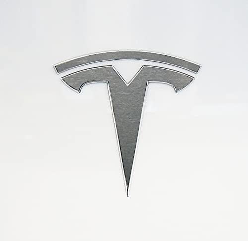 Филмът винил с логото на PSAA Garage Tesla Model Y (матиран алуминий)