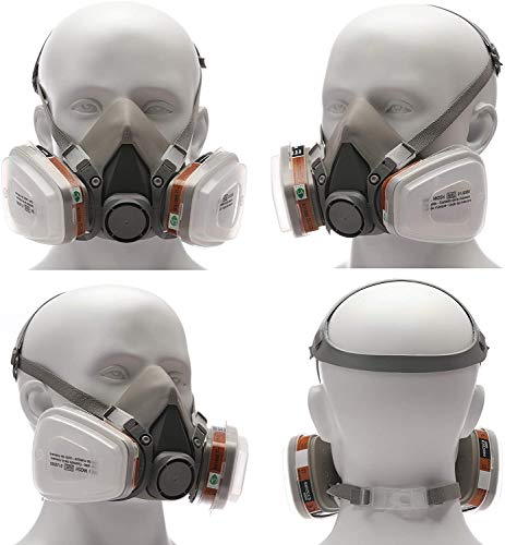 Комплект на многократно защитни покрития NC за защита от прах/Органични изпарения/ Миризмата/ Изпарения/ Стърготини/Азбест