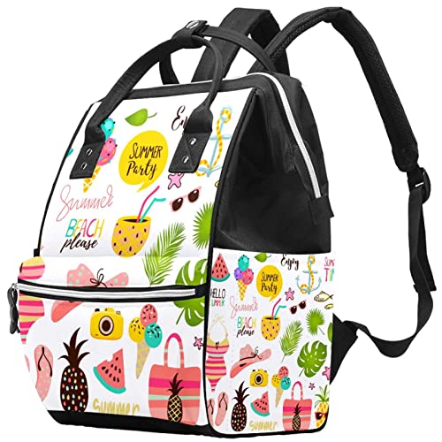 Чанта за бебешки Пелени, Лятна Чанта за Памперси за Бременни Голям Капацитет за пътуване, Чанта за Книги за Възрастни