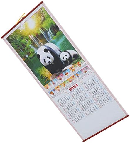 BESTOYARD 3шт Годината на Дракона Календар Календар, Китайския Зодиак Хартия