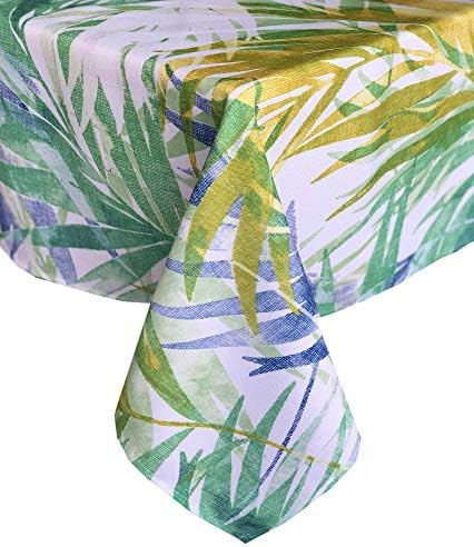 Тъканта покривка Newbridge Lani Tropical Palms за помещения и на улицата - в Крайбрежните Сини и зелени Покривки