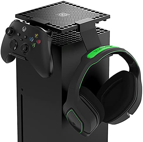 Прахоустойчив Калъф, Титуляр на контролера за Xbox конзола Series X, Аксесоари за закрепване на стойка за контролера на Xbox Series X и слот Слушалки