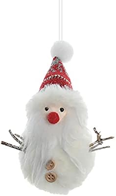 Креативен Коледен висулка, висулка във формата на кукла на Дядо коледа, Плюшено висулка, подходяща за всички